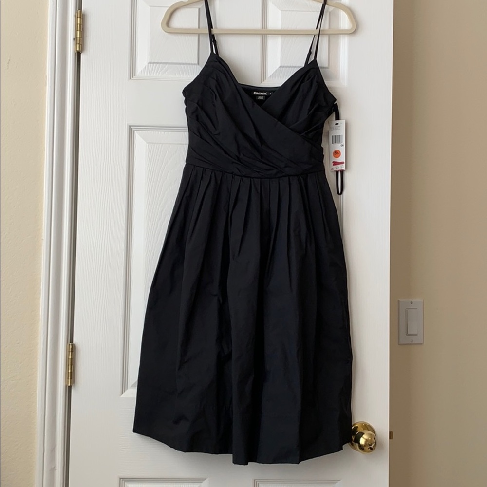 Black cocktail dress